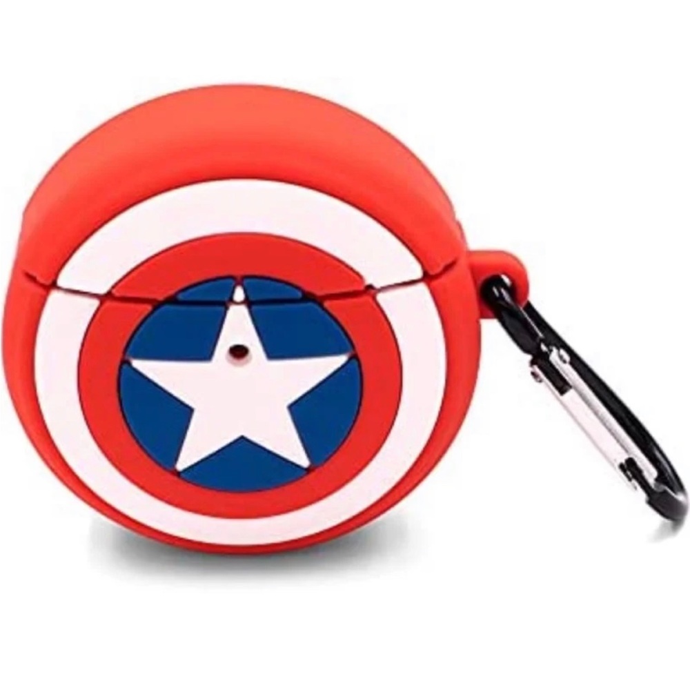 Marvel Captain America ipod Character Airpod Case Compatible with Apple Air